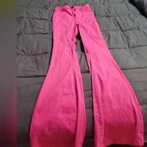 Pink flair Jeggings